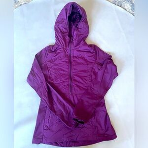 Lululemon Run For Cold - half zip fleece lined running jacket